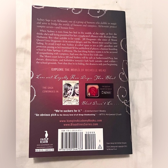 Bloodlines and The Golden Lily by Richelle Mead Book 1 & 2 - Picture 2 of 6